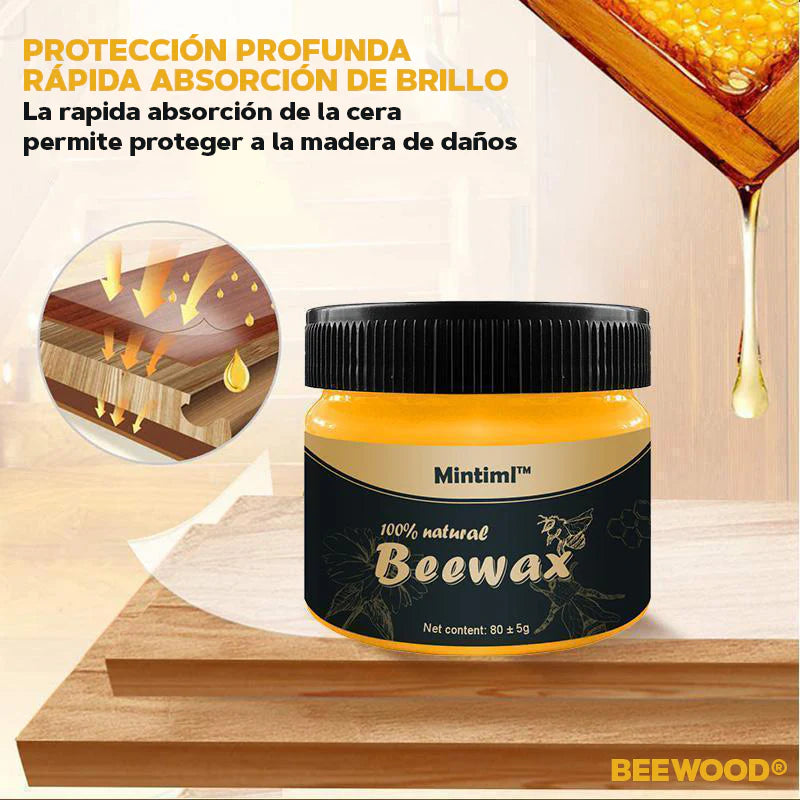 Cera restauradora de madera - BEEWAX 2X1 - Compra 1 y Llévate 2 GRATIS 🎁