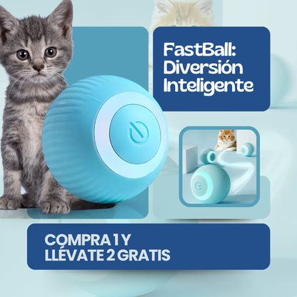 FastBall Para Perros y Gatos - Compra 1 y Llévate 2 GRATIS 🎁