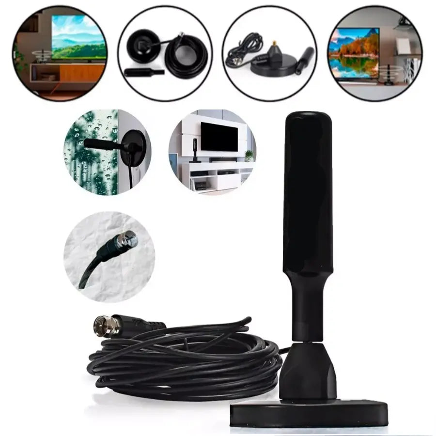 Antena Digital HD Para Tv + Más de 1.200 Canales 📺🎥